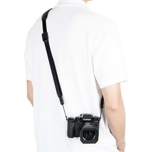 JJC 퀵 릴리즈 카메라 넥스트랩, 1개, QRS-M1 (BLACK)