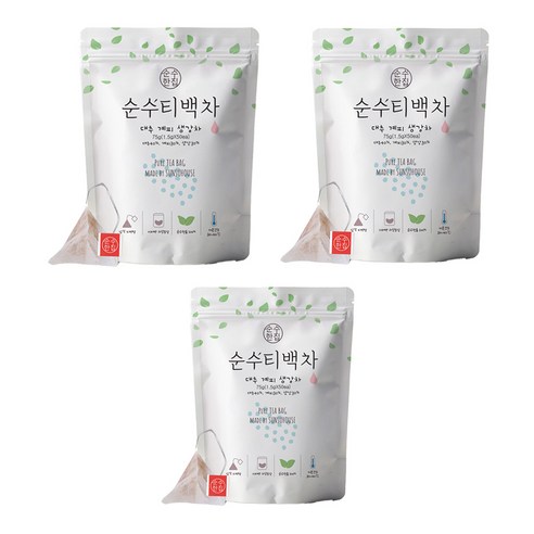 순수한집 대추계피생강차 티백, 1.5g, 50개입, 3개