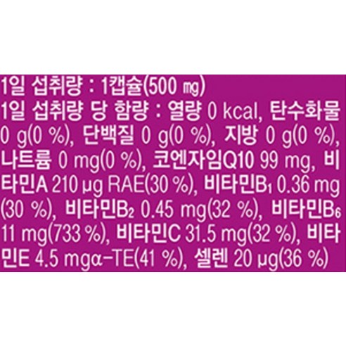종근당건강 코큐텐 플러스 60정, 2개 이미지 4