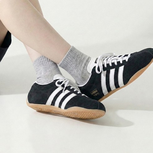 삭스판다 여성용 발이 편한 카바 밴딩 중목 양말 후기 분석 - 바닥면 마감