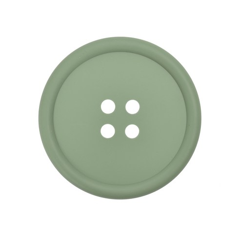 국내 제조 피아 실리콘 단추 냄비받침, 카키, 1개