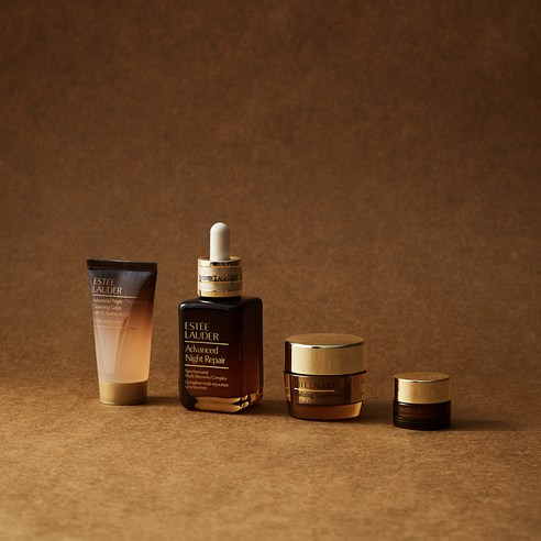 에스티로더 어드밴스드 나이트 리페어 싱크로나이즈드 멀티 리커버리 콤플렉스 세럼 50ml + 클렌징 폼 30ml + 아이 젤 크림 5ml + 수프림 단단크림 15ml 세트 이미지 3