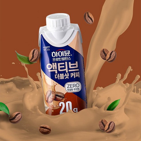 하이뮨 프로틴 밸런스 액티브 더블샷 커피 드링크믹스 RTD 250ml, ... 솔직 후기 | 실사용자 리뷰 분석 - 상품 이미지 4