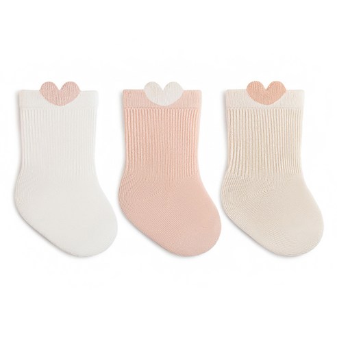 스타도어 유아용 큐트 포인트 양말 3종 세트