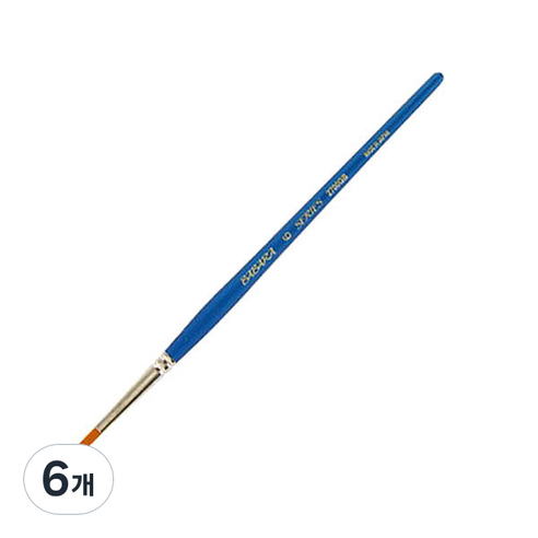 BABARA 공예붓 2700-GB, 6호, 6개
