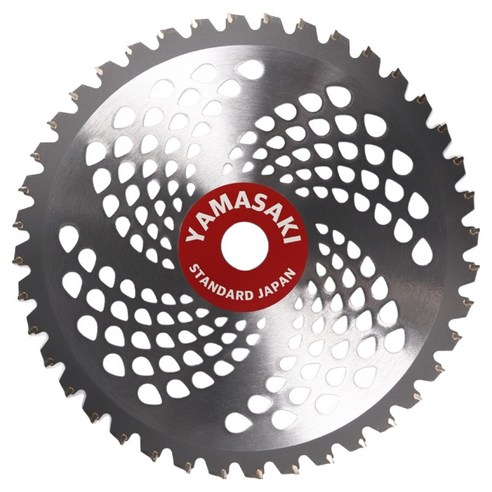 야마사키 원형 예초기 톱날 Y-4010B 255mm 40p, 1개