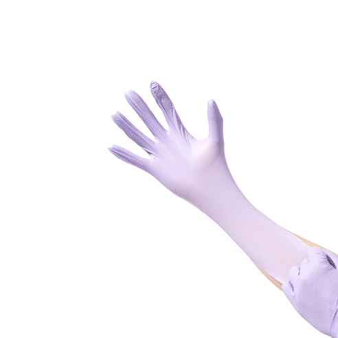 더블세이프 식품용 다용도 니트릴장갑 100p 이미지 3