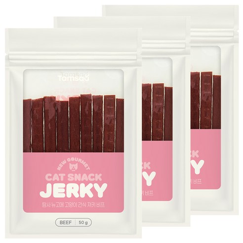 탐사 고양이 뉴고메 져키 간식, 150g, 1개, 비프