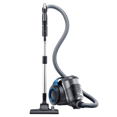 삼성전자 모션싱크 싸이클론 진공청소기, VC33F70LHBU, Earth Blue + Black
