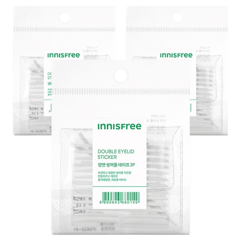 이니스프리 양면 쌍꺼풀 테이프 2P, 3개