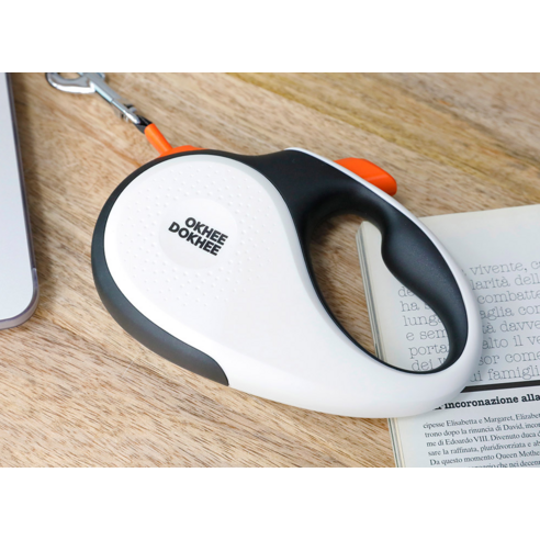 옥희독희 꼬임방지 강아지 자동 리드줄 이미지 2