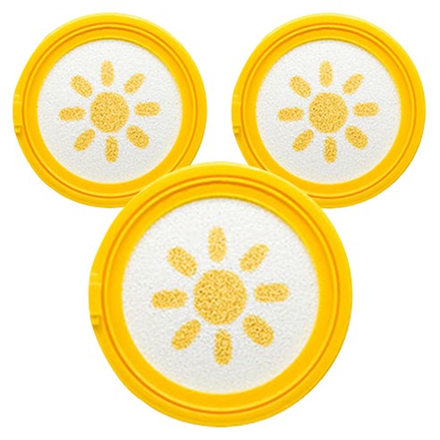 엘로엘 팡팡 옐로우 선쿠션 플러스 리필 SPF50+PA++++, 15g, 3개