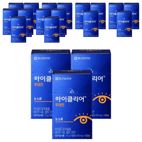 아이클리어 루테인, 30정, 21개