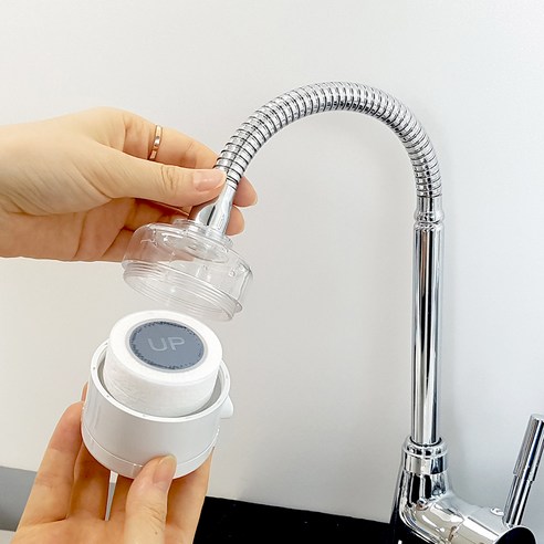 아토젯 클렌징 주방 핸디형 바디 리필 필터 6p + 헤드 필터 3p 세트 실사용 후기 | 효과 있을까? - 상품 이미지 4