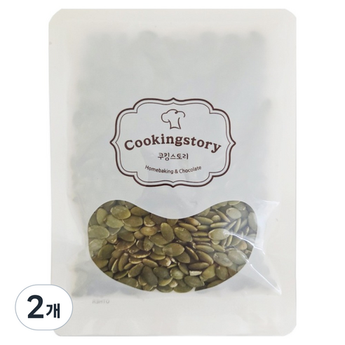 쿠킹스토리 호박씨, 100g, 2개