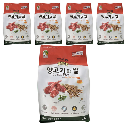 도그랑 어덜트 강아지 훼미리 건식사료 이미지