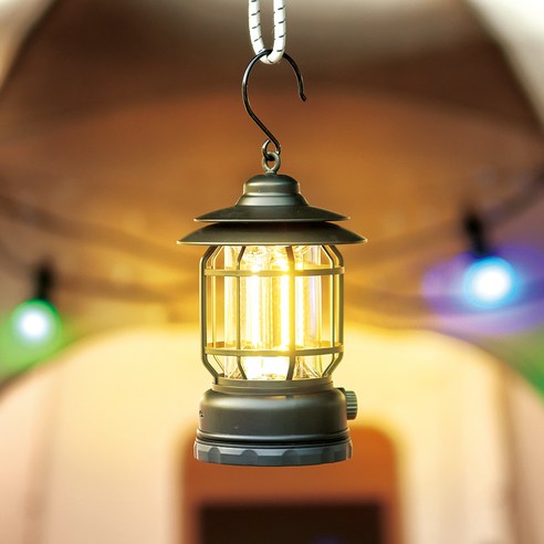 코멧 걸어서 사용하는 충전식 LED 감성 캠핑 랜턴 솔직 후기 | 실사용자 리뷰 분석 - 상품 이미지 1