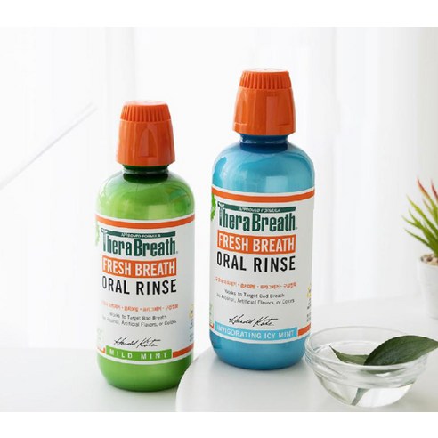 테라브레스 오랄린스 마일드민트 1L + 473ml 세트, 1473ml, 1세트 후기 분석 - 473ml 휴대용 사이즈