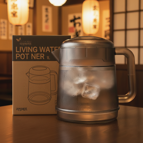 리빙메이트 PC 워터포트, 스모그, 1L, 1개