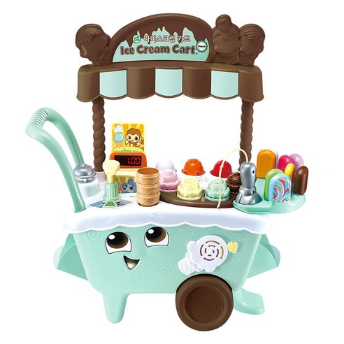 립프로그 아이스크림 카트 디럭스 한영버전 소꿉놀이 세트 솔직 후기 | 실사용자 리뷰 분석 - 상품 이미지 1