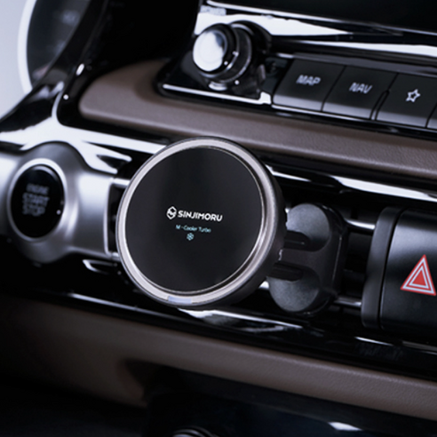 신지모루 Qi2 M 터보쿨러 맥세이프 차량용 무선충전거치대 + C to C 이미지 4