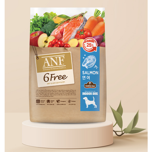 ANF 생후 4개월 이상 인도어 독 식스프리 건식사료 이미지 3