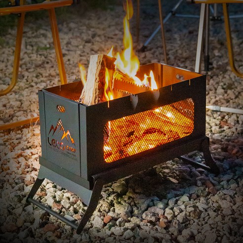 레토 접이식 불멍 프리미엄 화로대 후기 분석 - 전용 가방 수납 상태