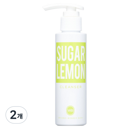 원더바스 조성아 레몬청 클렌저, 120ml, 2개