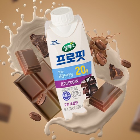 셀렉스 프로핏 모카 초콜릿 250ml, 6개 솔직 후기 | 실사용자 리뷰 분석 - 상품 이미지 4