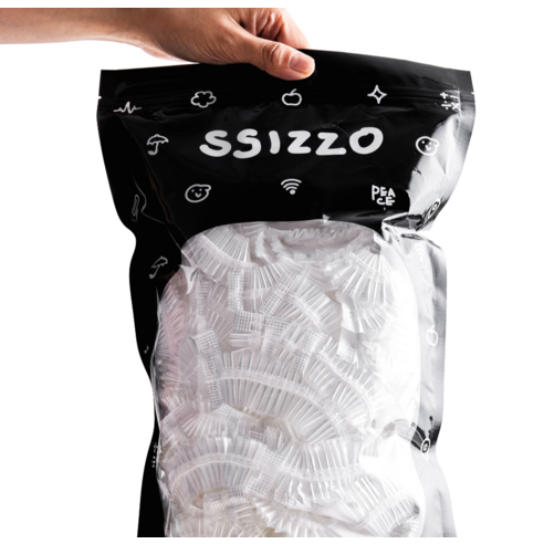 씨조 클리어 실드 일회용 헤어 캡 100p 이미지 3