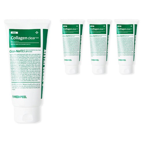 메디필 그린 시카 콜라겐 클리어 젤클렌저 2.0 120ml × 2개