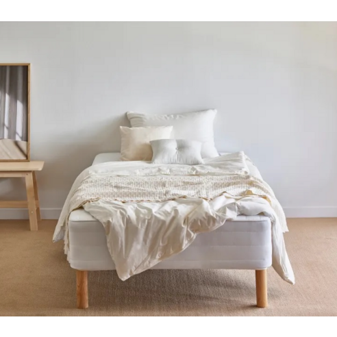 몸도 마음도 편안해지는 포켓스프링 매트리스 일체형 침대