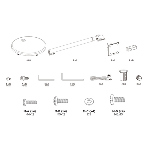 와이드뷰 FHD QLED 화이트에디션 스마트 TV + 와이드무빙뷰 삼탠바이미 V3 세트 후기 분석 - 전체 패키지 구성품