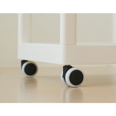 리뗀클로르 4단 아기트롤리 기저귀 보관함 후기 분석 - 하단 지지 구조