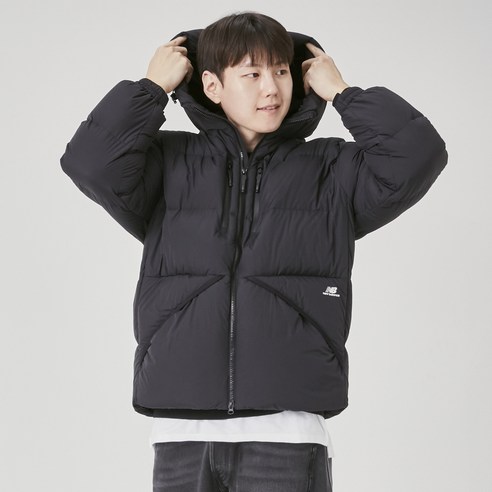 New Balance UNI Newboy goose-down short puffer product image