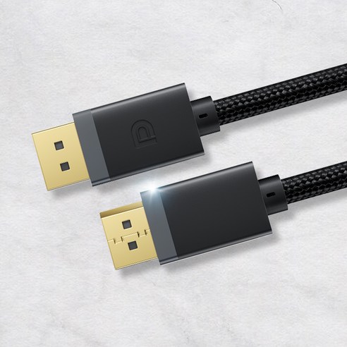 홈플래닛 DP 케이블 1.4v 8K UHD 꼬임방지 프리미엄 솔직 후기 | 실사용자 리뷰 분석 - 상품 이미지 2