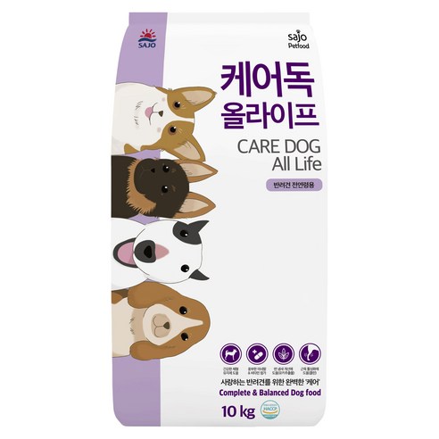 사조동아원 전연령용 케어독 올라이프 건식사료 솔직 후기 | 실제 사용자 리뷰 총정리 - 상품 이미지 1