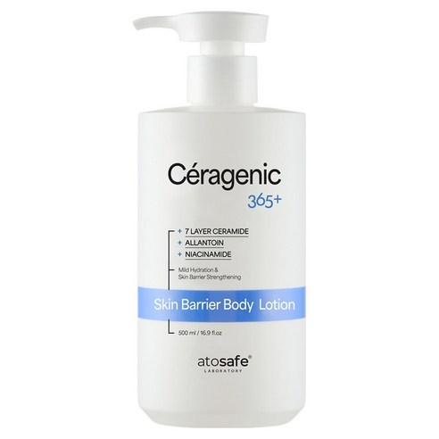 아토세이프 세라제닉 수분장벽 진정 바디로션, 1개, 500ml