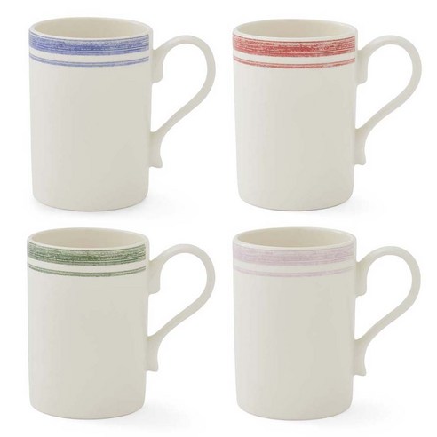 포트메리온 포터스마크 머그컵 260ml x 4종 세트, 혼합색상, 1세트