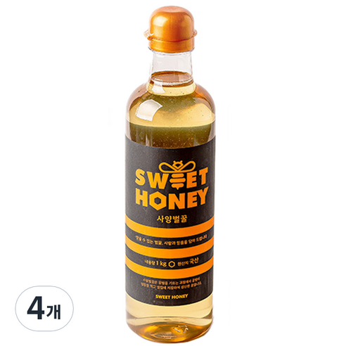 산내들농원 sweet honey 사양벌꿀 1kg, 4개 솔직 후기 | 실사용자 리뷰 분석 썸네일