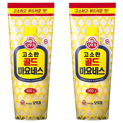 오뚜기 골드 마요네스, 300g, 2개