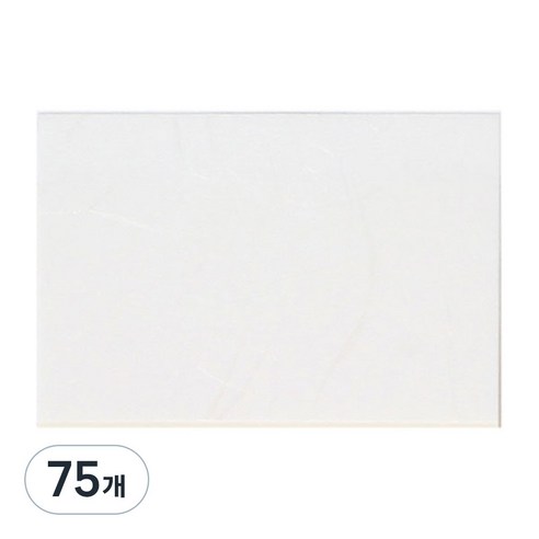 두성 바람 인의예지, 001(백색), 75개