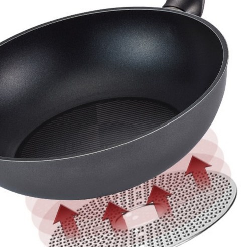 해피콜 몬드 IH 궁중팬 후기 분석 - 손잡이 그립감 확인