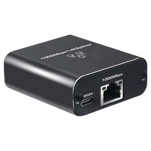 컴스 기가비트 네트워크 분배기 스플리터 RJ45 3포트 1IN 2OUT 1000Mbps, 1개, OU958S