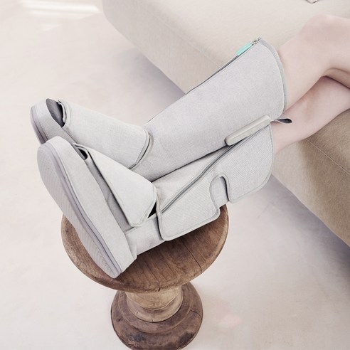 닥터라이프 무선 온열 공기압 종아리 발 안마기 후기 분석 - 내부 안감 소재