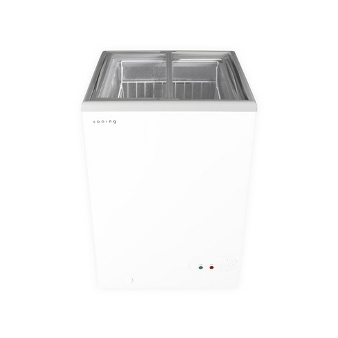쿠잉전자 슬라이딩 98L 냉동고 방문설치 이미지 3