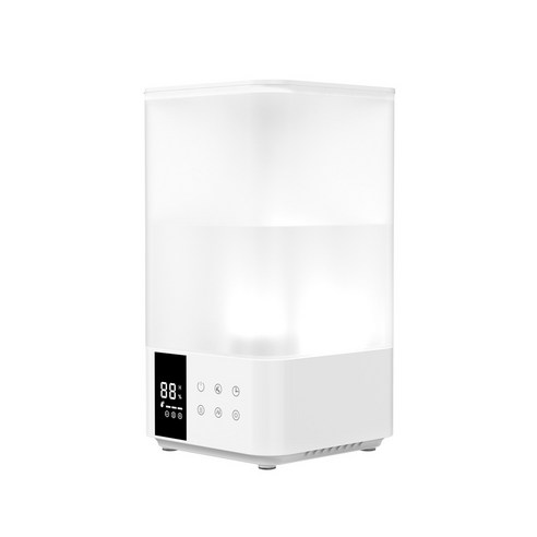 홈플래닛 웜쿨 미스트 2in1 가열식 복합식 가습기 5L, H1011A1, 화이트