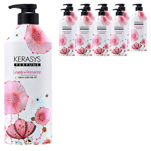 케라시스 퍼퓸 샴푸 러블리 앤 로맨틱, 980ml, 10개