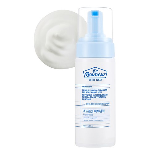 더페이스샵 닥터벨머 아미노클리어 아크네 버블 폼, 150ml, 1개