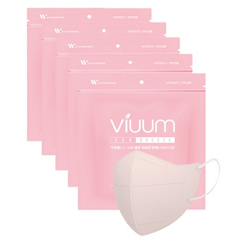 viuum 에코 브리즈 새부리형 마스크 대형 KF94